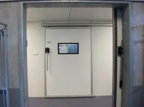 Porta in acciaio inossidabile - BSD-0804  - Salco Industrial Doors - in gomma / per interno / design
