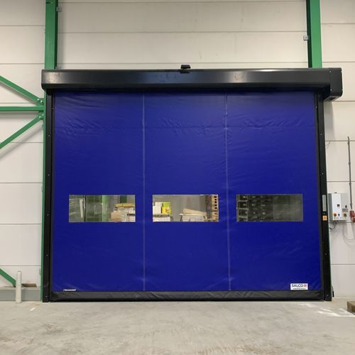 Porta in tessuto - DynamicRoll® - Salco Industrial Doors - in PVC / industriale / per interno