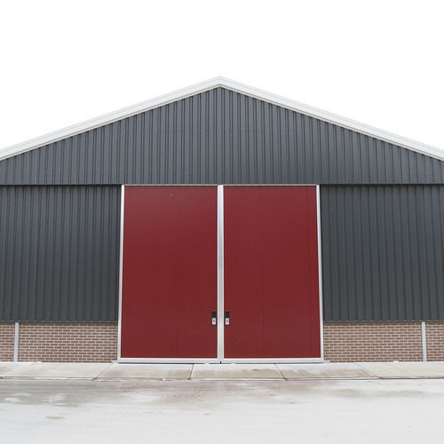 Porta scorrevole - PD-1480/1412 - Salco Industrial Doors - ad avvolgimento / in acciaio / in alluminio