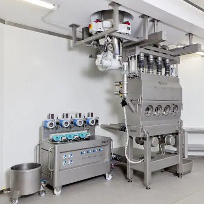 Essiccatore a letto fluido - Conti FB Pilot - AMANDUS KAHL - a polverizzazione / continuo / per l'industria farmaceutica
