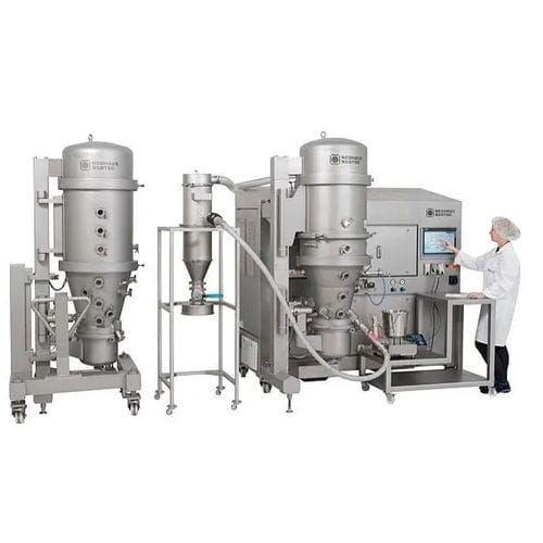 Essiccatore a letto fluido - LFB series - AMANDUS KAHL - a polverizzazione / per batch / per l'industria dell'imballaggio