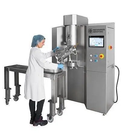 Essiccatore a letto fluido - LFB mini - AMANDUS KAHL - per batch / da laboratorio / di rivestimento