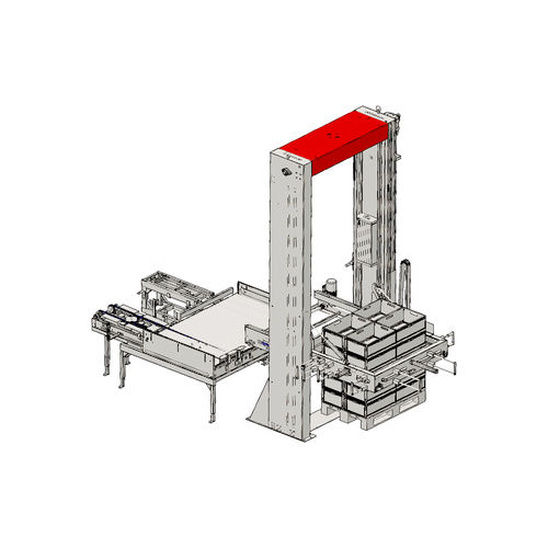 Pallettizzatore per cassette - Ser.mac s.r.l. - di combustione / automatico