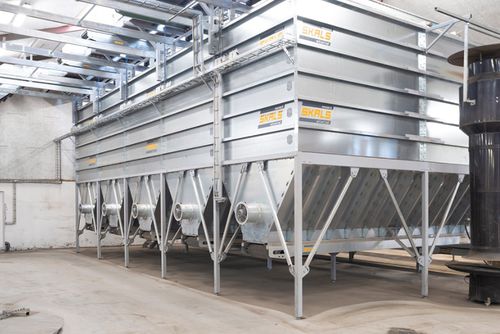 Silo di riempimento - AVN series - SKALS - per costruzioni / a nastro / in acciaio inossidabile