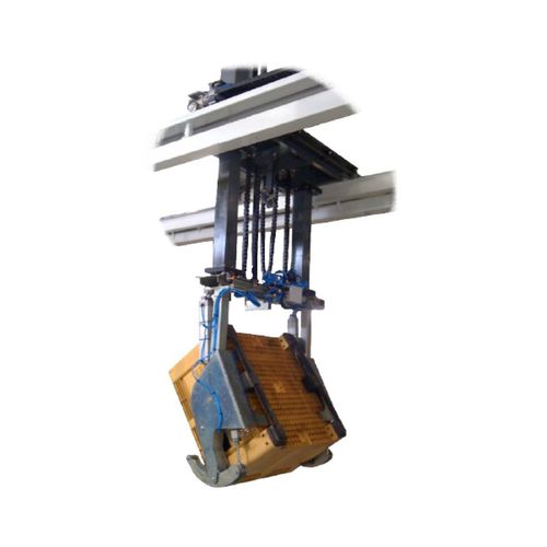 Sistema di svuotamento a immersione - PRA-F111 - Sorma S.p.A. - per l'industria agroalimentare / con girapallet