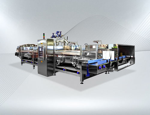 Pastorizzatore elettrico - Tecnofrutta s.r.l. - per l'industria agroalimentare / per trattamento termico / continuo