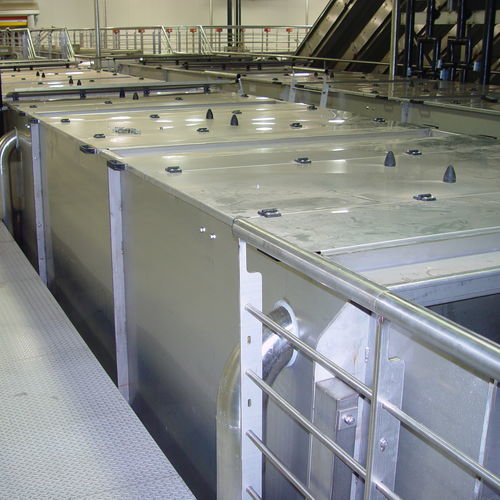 Tunnel di raffreddamento per verdura - Alutec Food CAMPESATO® - per frutta