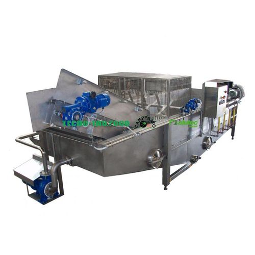 Lavatrice agroalimentare per verdura - Alutec Food CAMPESATO® - a nastro / ad aria