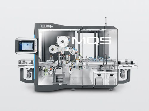 Etichettatrice automatica - MQS - HOEFLIGER - per apparecchiatura medica / per cartoni / per l'industria farmaceutica