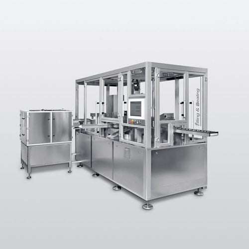 Riempitrice-opercolatrice automatico - LLT - HOEFLIGER - termico / per sacchi / per bottiglie