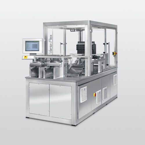 Macchina di assemblaggio semiautomatica - Vario-Flex - HOEFLIGER - per applicazioni mediche / modulare / lineare