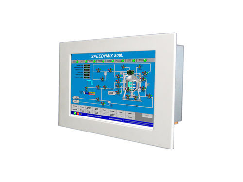 Panel PC con retroilluminazione a LED - PSW010 - PANEL Srl - con touch screen resistivo / TFT LCD / 12"