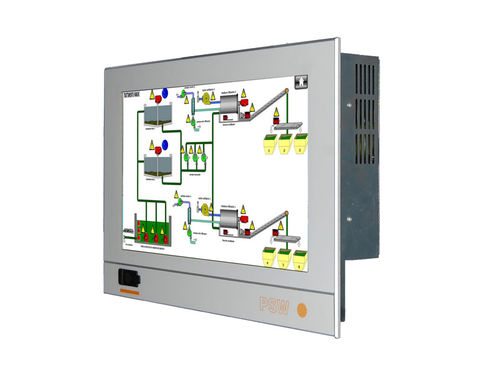 Panel PC con retroilluminazione a LED - PSW015 - PANEL Srl - TFT LCD / con touch screen resistivo / 15,6"