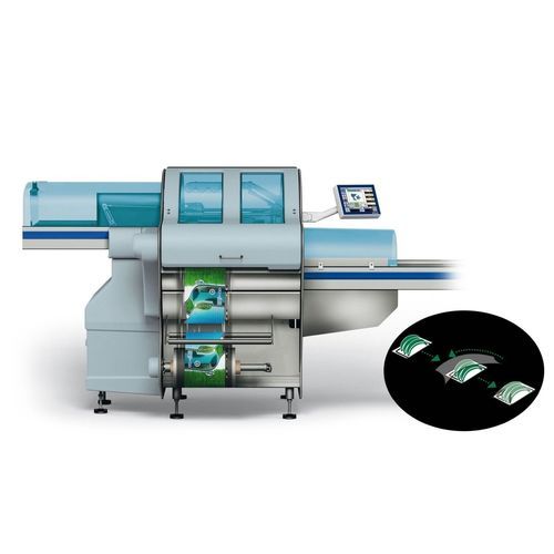 Macchina avvolgitrice orizzontale - Automac - FRUTMAC SRL - automatica / per vaschette / per imballaggio di prodotti alimentari