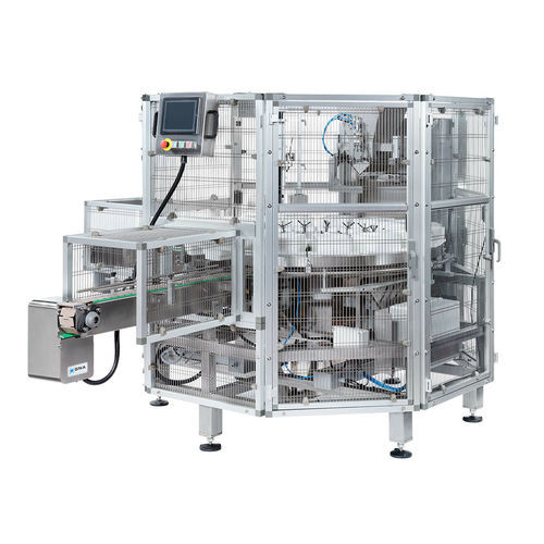 Riempitrice automatica - V80-S - G.N.A. S.R.L. - per vaschette / per alimenti / per l'industria agroalimentare