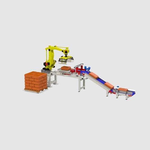 Pallettizzatore robotizzato - RoboPal S - Intec - per casse / per l'industria alimentare e delle bevande / automatico