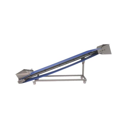 Trasportatore a nastro - HCB-400-TS - Jegerings.com - inclinato / a canale / mobile