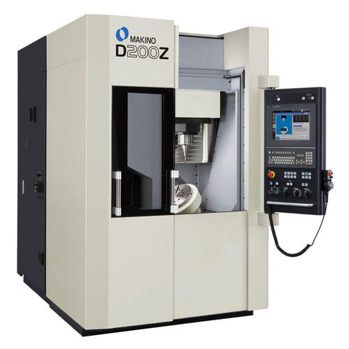 Centro di lavoro CNC 5 assi - D200Z  - MAKINO Milling Machine - verticale / HSK-E50 / 21 utensili