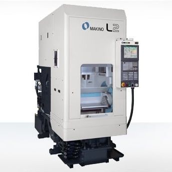 Centro di lavoro CNC 3 assi - L2 APC - MAKINO Milling Machine - verticale / HSK-A50 / 15 utensili