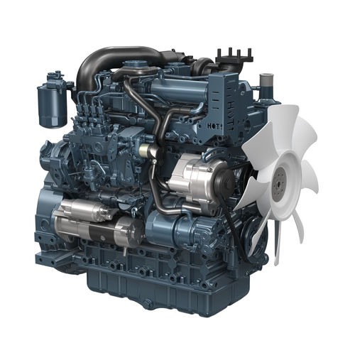 Motore diesel - V3307 series - KUBOTA Engine - 4 cilindri / turbo / ad iniezione diretta