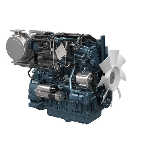 Motore diesel - V2607-CR-T-E4B - KUBOTA Engine - in linea / common rail / per carburante