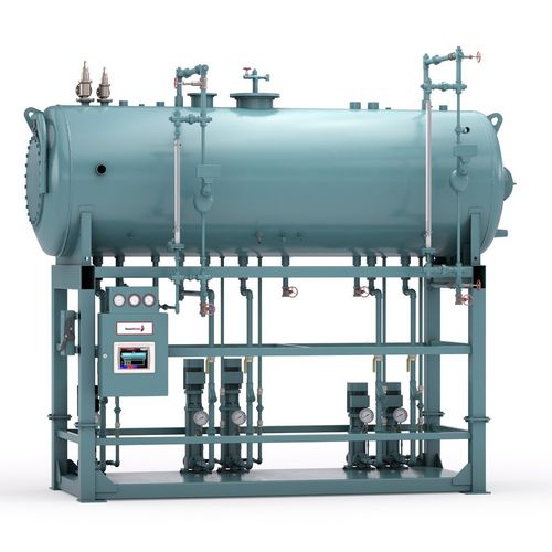 Degasatore per acqua di alimentazione di caldaia - DuoTank - Cleaver-Brooks - in acciaio inossidabile