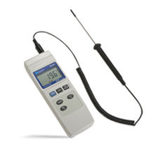 Termometro con sonda - U.T. Instruments Srl - con display LCD / portatile