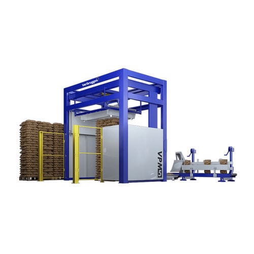 Pallettizzatore dal basso - VPM-5 - Verbruggen Palletizing Solutions - con impilatrice / per sacchi / per movimentazione