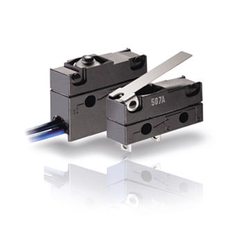 Interruttore a leva - DCJK - ZF switches and sensors - a molla / unipolare / IP67