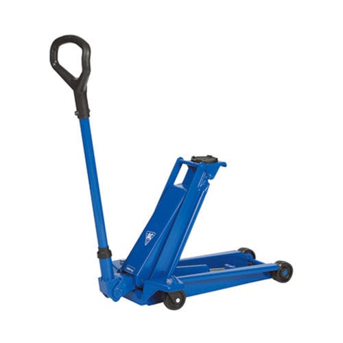 Cric martinetto con ruote (sollevatore con ruote) - DK20 , DK20Q - AC Hydraulic A/S - idraulico / 2 tonnellate / per automobile