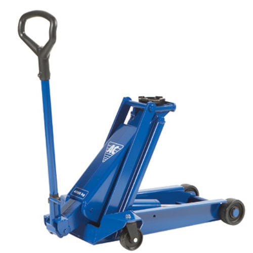 Cric martinetto con ruote (sollevatore con ruote) - DK100Q , DK120Q - AC Hydraulic A/S - idraulico / per camion / di acciaio