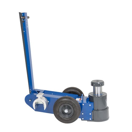Cric martinetto con ruote (sollevatore con ruote) - 100-1 , 150-1 series - AC Hydraulic A/S - idraulico / per veicolo pesante / di acciaio