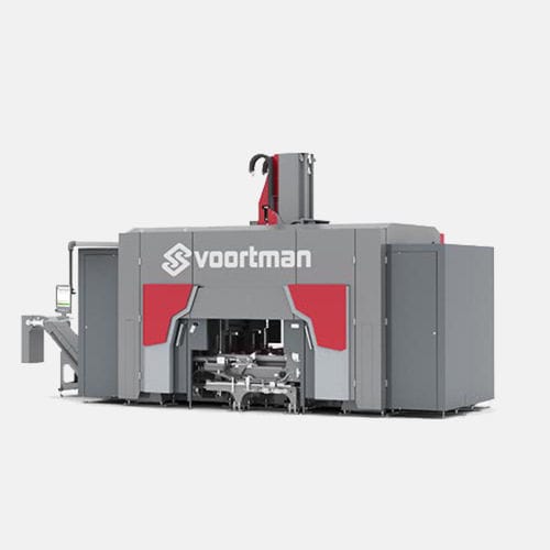 Foratrice-fresatrice CNC - V633 - Voortman Steel Machinery - orizzontale / 4 assi / per profilati