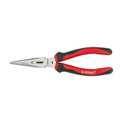 Pinza a becco tondo - A0404 series - A-Kraft Tools Manufacturing Co., Ltd. - per fili / in acciaio / a testa lunga