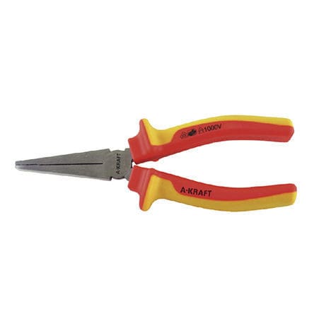 Pinza a becco piatto - V0409160 - A-Kraft Tools Manufacturing Co., Ltd. - per fili / isolata