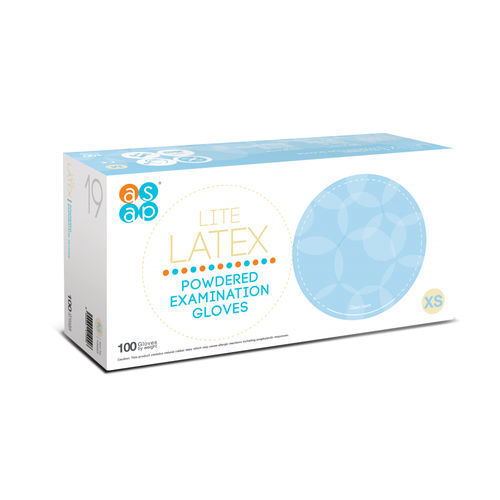 Guanti in lattice - ASAP INTERNATIONAL SDN BHD - da laboratorio / per l'industria agroalimentare / per l'industria chimica