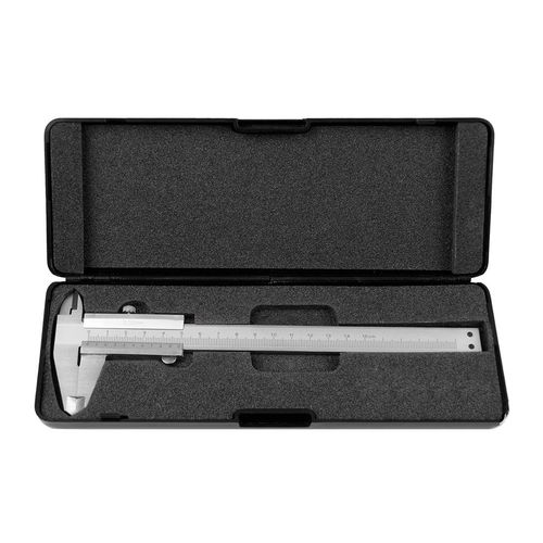 Calibro a corsoio Vernier - AmPro Tools Corporation - con quadrante / in acciaio inossidabile / con regolazione di precisione