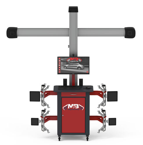 Assetto ruote 3D - WA100 - M & B Engineering S.r.l. - con telecamera automatica