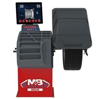 Equilibratrice per automobile - MB400 - M & B Engineering S.r.l. - per veicolo commerciale / automatica / assistita dal calcolatore