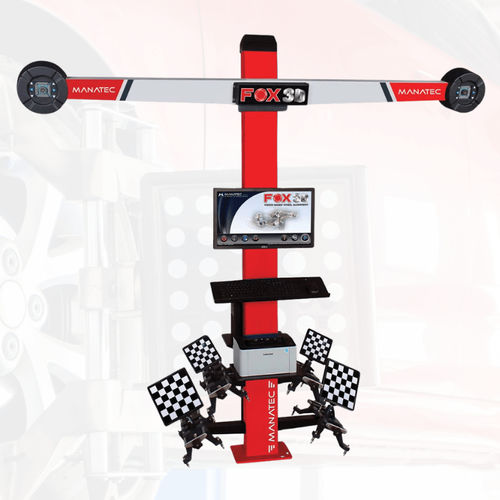 Assetto ruote 3D - FOX VHX - Manatec Electronics Pvt. Ltd. - per automobile / con telecamera manuale