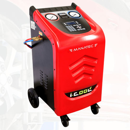 Stazione di ricarica per impianti ad aria condizionata R1234yf - I Cool 100 - Manatec Electronics Pvt. Ltd. - R134a / per automobile / automatica