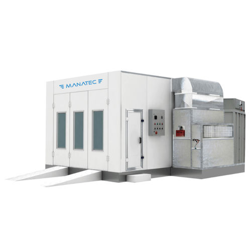 Cabina di verniciatura chiusa - PB Eco 700 - Manatec Electronics Pvt. Ltd. - per veicolo / automatica / manuale