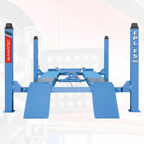 Ponte sollevatore a 4 colonne - FPL FS 40 - Manatec Electronics Pvt. Ltd. - 4 tonnellate / elettroidraulico / per automobile