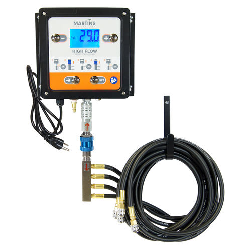 Gonfiatore per pneumatici da parete - MW-60-4WAY - Martins Industries