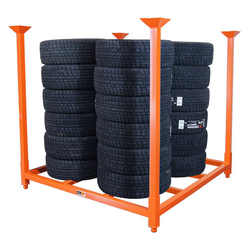 Scaffalatura per pneumatici - MSR-6060-HD - Martins Industries - per magazzino di stoccaggio / sovrapponibile / in acciaio