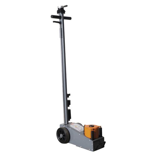 Cric martinetto con ruote (sollevatore con ruote) - MFJ-20T - Martins Industries - idropneumatico / 20 tonnellate / regolabile