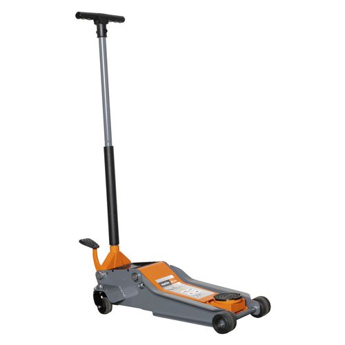 Cric martinetto con ruote (sollevatore con ruote) - MFJ-P3T - Martins Industries - idraulico / 3 tonnellate / per garage