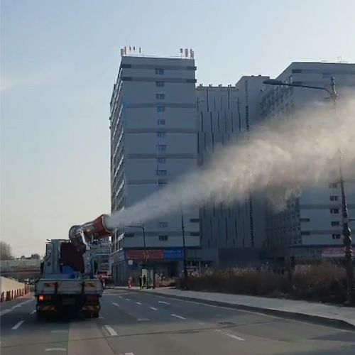 Cannone nebulizzatore per l'abbattimento delle polveri - Elefante - Idrobase Group Srl - per uso prolungato