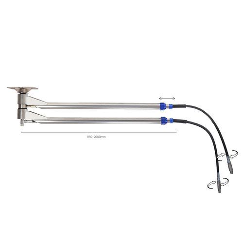 Braccio articolato per montaggio a soffitto - ZX.2672-D175 - Idrobase Group Srl - ad uso industriale