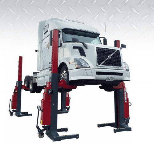 Elevatore a colonna a 4 colonne - MCO 86 - O.ME.R. SpA - elettroidraulico / per camion